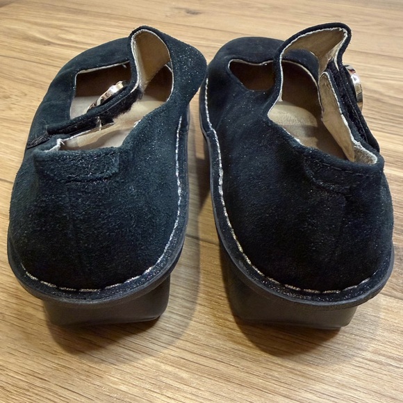 Alegria Paloma Black Shimmer Mary Jane Comfort Shoes PAL 211. Size 39 (US 8–8.5) - Picture 4 of 7